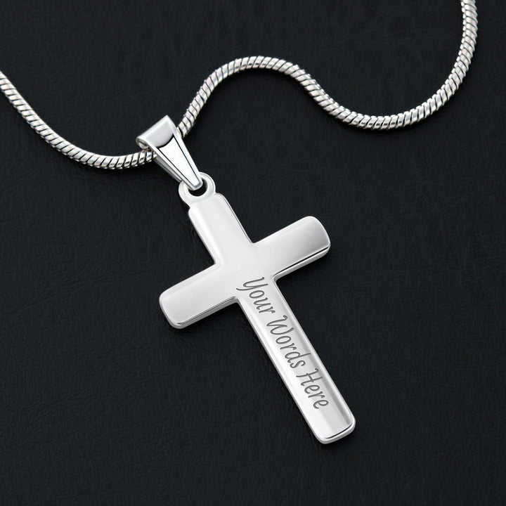 Give A Personalized Cross To Someone Special ! Great for Baptismals, Christenings, Communion, and Religious  Ceremonies