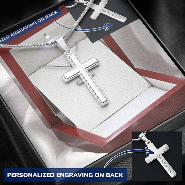 Give A Personalized Cross To Someone Special ! Great for Baptismals, Christenings, Communion, and Religious  Ceremonies